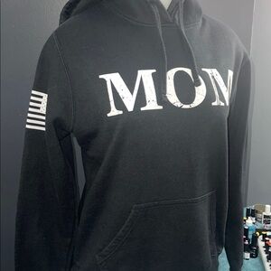 Grunt Style Charcoal Hoodie with White Graphic